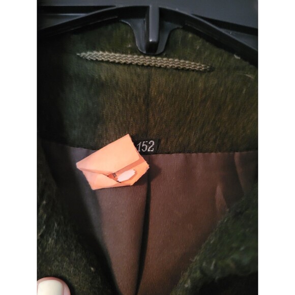 Women's Vintage Palomino Exclusive To C&A Winter Coat Part Wool Olive READ - Picture 8 of 9
